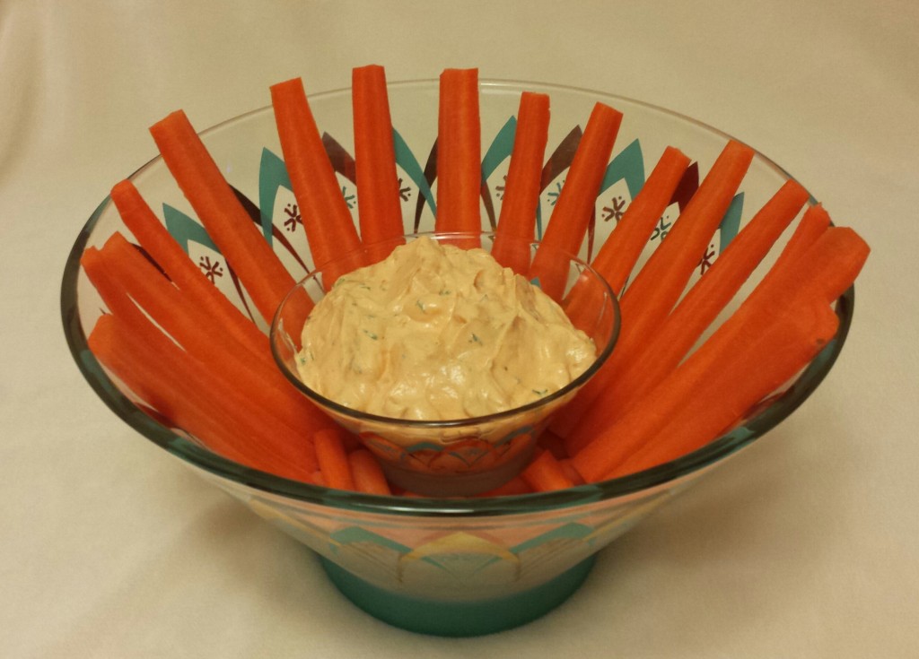 Carrots and dip use
